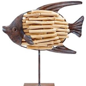 The Cellar Coastal Driftwood Fish